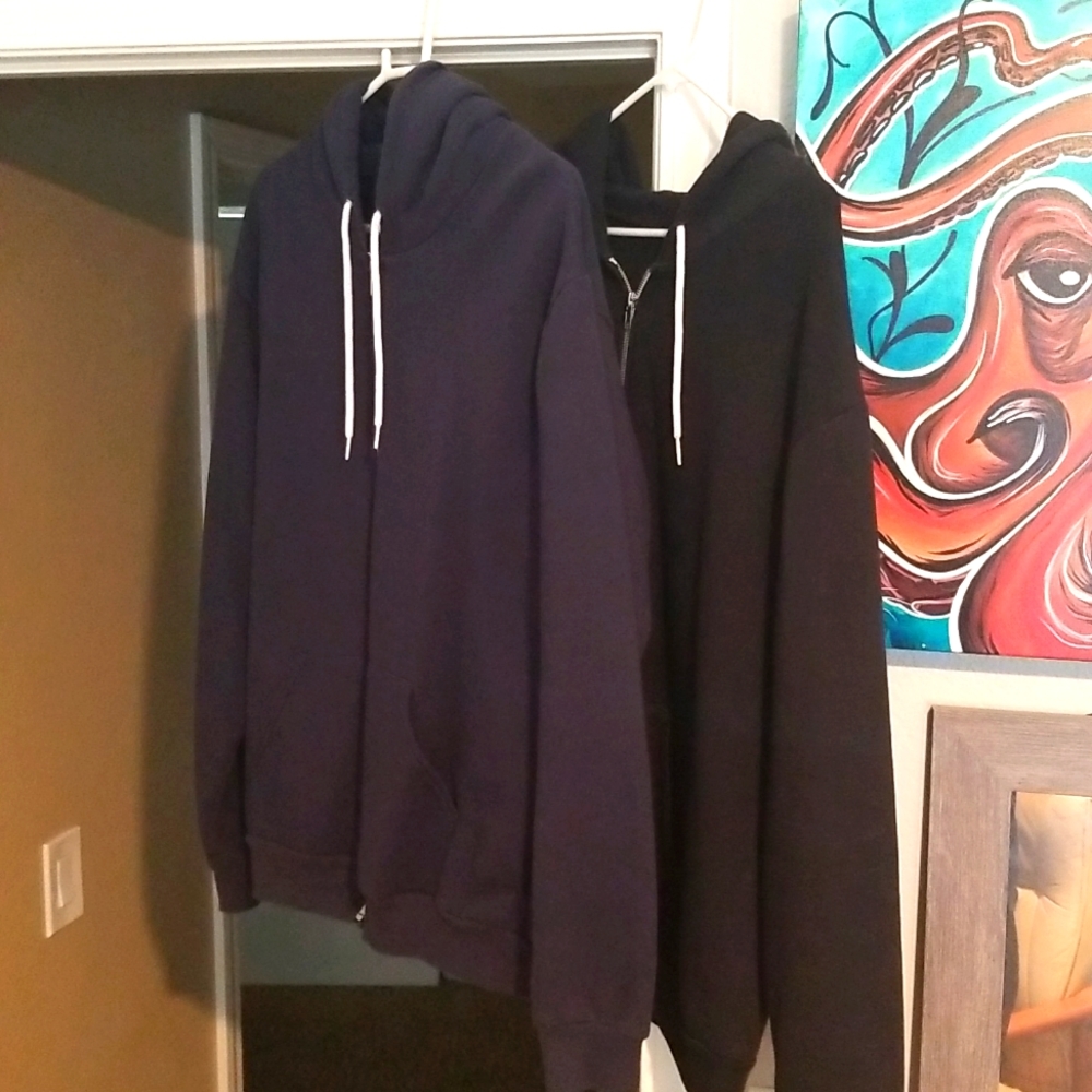 American apparel jackets TWO